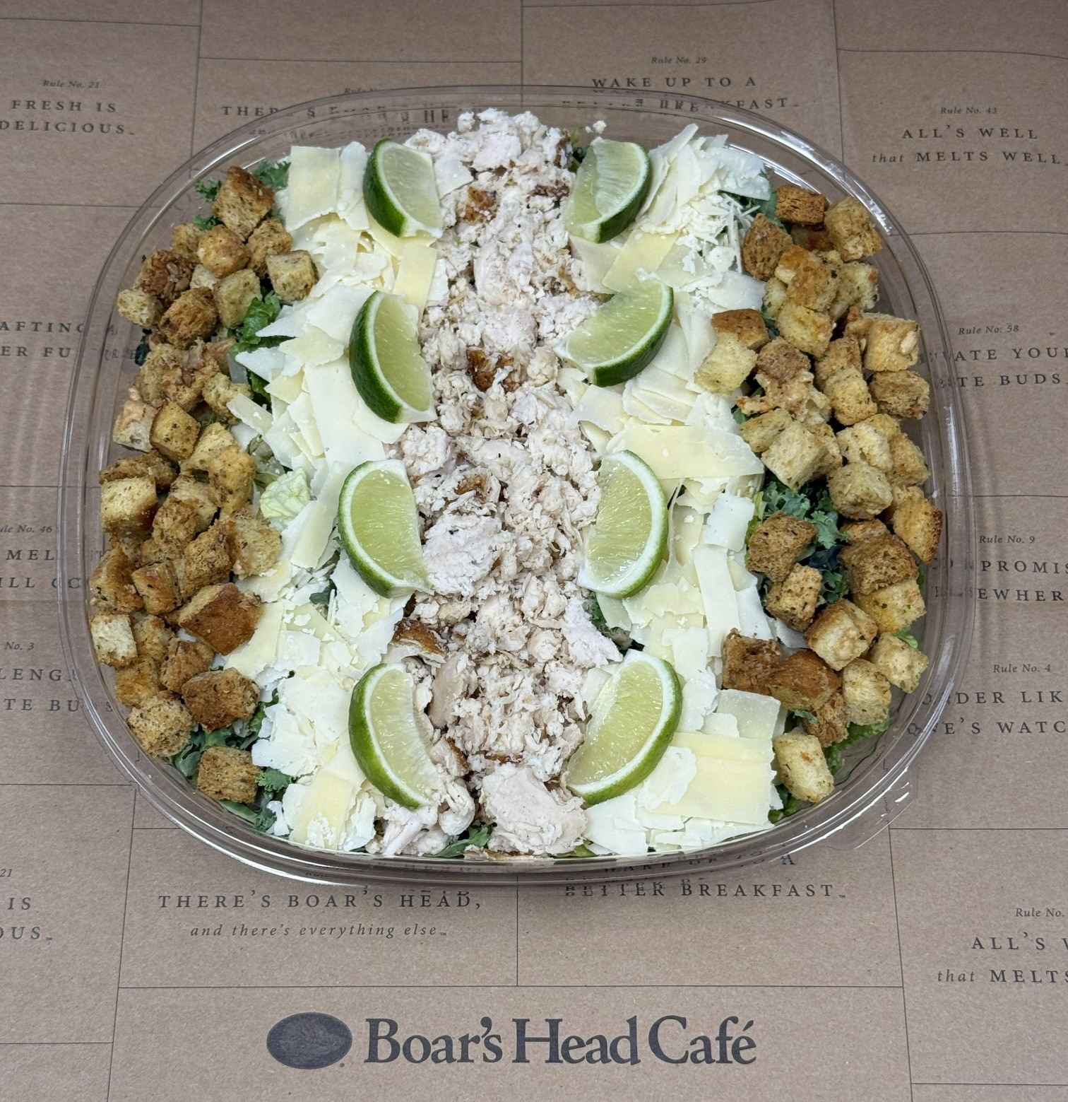 Lemon Pepper Kale Caesar